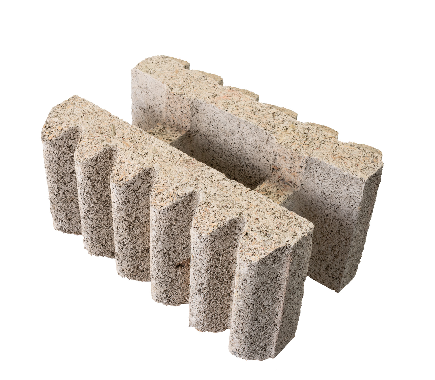 Lärmschutz-Stein zum Ausgießen mit Beton